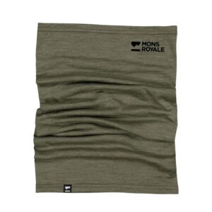 Mons Royale Light Adventure Neckwarmer Olive