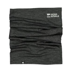 Mons Royale Light Adventure Neckwarmer Smoke