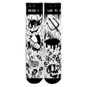 American Socks Evil Cat
