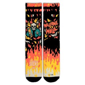 American Socks Welcome to Hell
