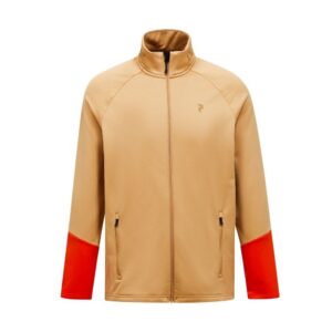 Peak Performance Rider Essentials Midlayer Zip Jacket - Sand