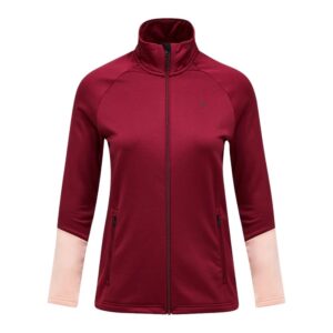 Peak Performance Rider Essentials Midlayer Zip Jacket W - Vertical Zenith