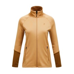 Peak Performance Rider Essentials Midlayer Zip W Jacket - Sierra Sand