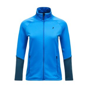 Peak Performance Rider Essentials Midlayer Zip W Jacket - Azure