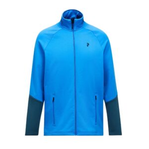 Peak Performance Rider Essentials Midlayer Zip Jacket - Azure