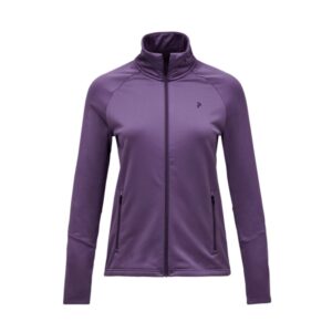Peak Performance Rider Essentials Midlayer Zip W Jacket - Montana Grape