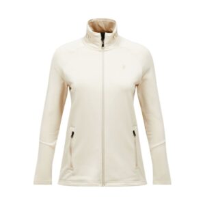 Peak Performance Rider Essentials Midlayer Zip W Jacket - Sand fog